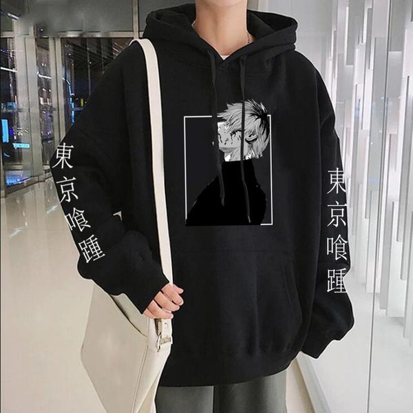 japanese anime tokyo ghoul printing men's hooded pullovers harajuku kaneki ken graphic fashion street oversized sweatshirts hoodies, Black
japanese anime tokyo ghoul printing men's hooded pullovers harajuku kaneki ken graphic fashion street oversized sweatshirts hoodies, Black