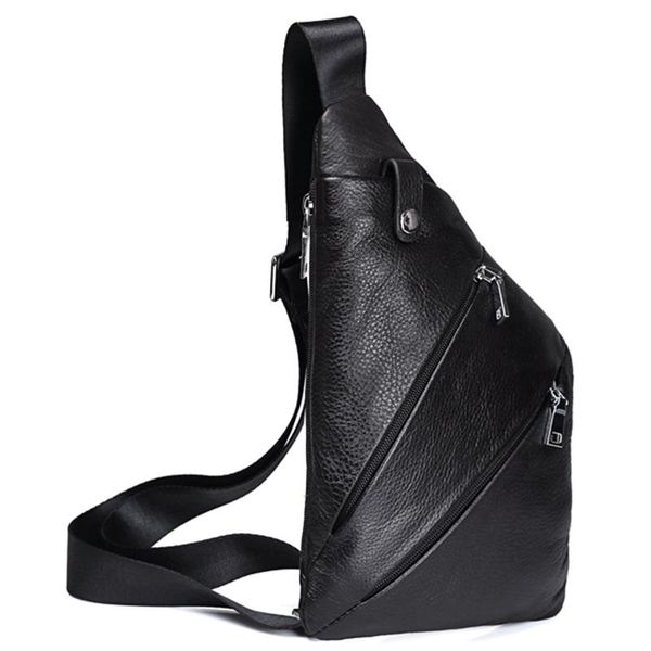 genuine leather men chest bag fashion crossbody messenger bags cow travel pack for male shoulder waist
genuine leather men chest bag fashion crossbody messenger bags cow travel pack for male shoulder waist