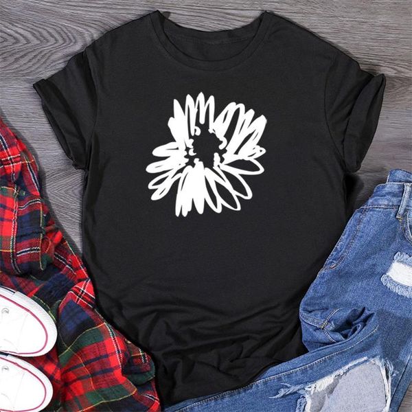 simple strokes flower printing womens t shirt casual cotton tee clothing anime summer fashion loose crew neck women tshirt women's t-sh, White
simple strokes flower printing womens t shirt casual cotton tee clothing anime summer fashion loose crew neck women tshirt women's t-sh, White