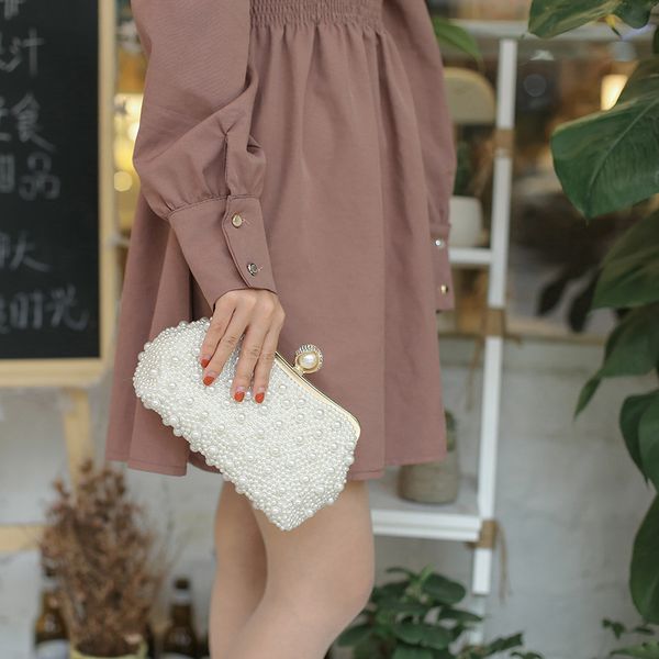 evening bag pearl dinner japanese and korean style women's net red dress fashion hand
evening bag pearl dinner japanese and korean style women's net red dress fashion hand