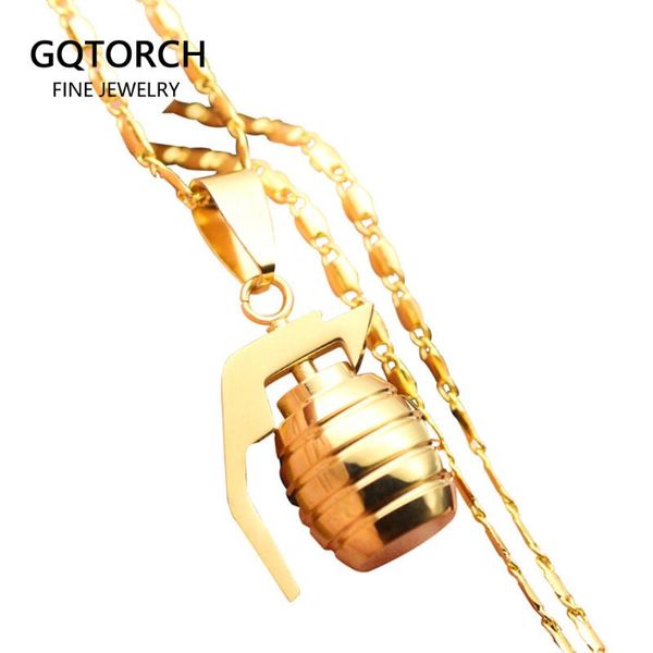 titanium steel necklace for women grenades pendant wholesale hiphop jewelry kettingen voor vrouwen necklaces, Silver
titanium steel necklace for women grenades pendant wholesale hiphop jewelry kettingen voor vrouwen necklaces, Silver