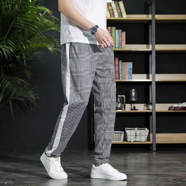 2021 new four seasons micro-elastic loose casual sports pants men's 3d plaid flower trend color matching slim pants, Black
2021 new four seasons micro-elastic loose casual sports pants men's 3d plaid flower trend color matching slim pants, Black