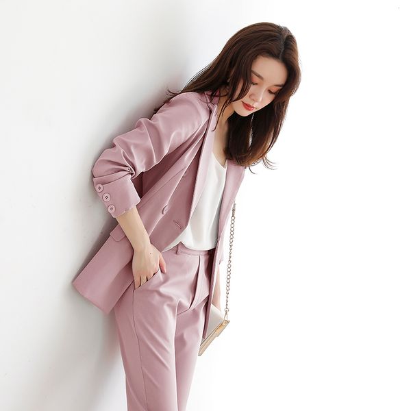 women's two piece pants double breasted pants blazer two pieces suit long sleeve jacket pencil set ladies 2 jk405 vl8h, White
women's two piece pants double breasted pants blazer two pieces suit long sleeve jacket pencil set ladies 2 jk405 vl8h, White