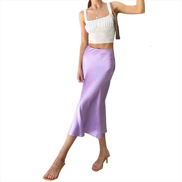 satin high waist wrap long womens skirt solid color elegant ladies party office plain shiny summer, Black
satin high waist wrap long womens skirt solid color elegant ladies party office plain shiny summer, Black