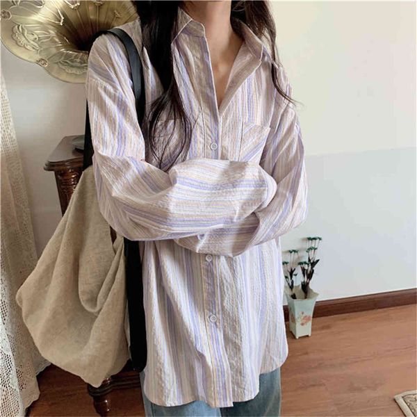 women's hoodies & sweatshirts hzirip casual purple women mujer striped shirts lady ol chic elegant autumn loose basewear ex7s, Black
women's hoodies & sweatshirts hzirip casual purple women mujer striped shirts lady ol chic elegant autumn loose basewear ex7s, Black