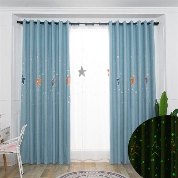 curtain & drapes luminous embroidered star blackout curtains for kids bedroom est polyester 1 piece cartoon gray living room window panels
curtain & drapes luminous embroidered star blackout curtains for kids bedroom est polyester 1 piece cartoon gray living room window panels