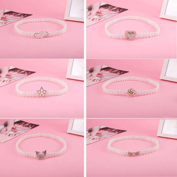 children belts pearl kids teenage girls accessories abdominal skinny belt dress student decoration flower b7133, Black
children belts pearl kids teenage girls accessories abdominal skinny belt dress student decoration flower b7133, Black