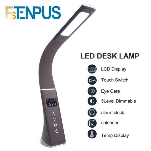 table lamps fstenpus led lamp 3 mode 5 level touch control eye-caring 5w dimmable office study desk light with lcd display
table lamps fstenpus led lamp 3 mode 5 level touch control eye-caring 5w dimmable office study desk light with lcd display