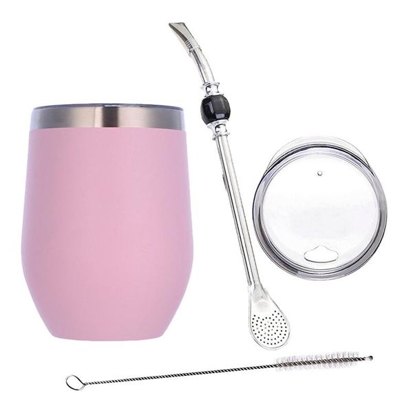 mugs double-wall stainless yerba gourd mate tea set water cup with lid head filter spoon straw bombilla brush
mugs double-wall stainless yerba gourd mate tea set water cup with lid head filter spoon straw bombilla brush