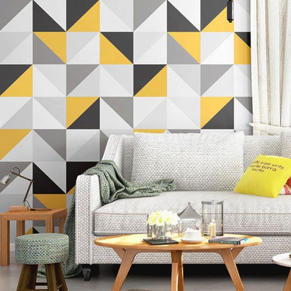 wallpapers gray yellow home decor 3d pvc wallpaper non-self adhesive modern geometric triangle design living room bedroom wall paper 9.5m
wallpapers gray yellow home decor 3d pvc wallpaper non-self adhesive modern geometric triangle design living room bedroom wall paper 9.5m