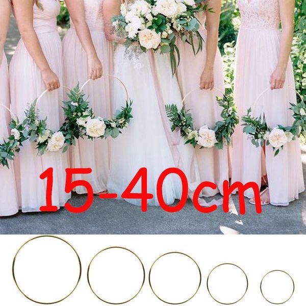 decorative flowers & wreaths 15-40cm gold metal ring hoop wreath garland birthday wedding bridal party decoration catcher decor
decorative flowers & wreaths 15-40cm gold metal ring hoop wreath garland birthday wedding bridal party decoration catcher decor