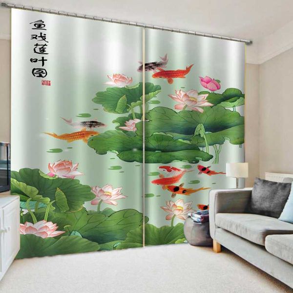 curtain & drapes large 3d chinese style fish lotus curtains for living room bedroom modern fashion el/office
curtain & drapes large 3d chinese style fish lotus curtains for living room bedroom modern fashion el/office