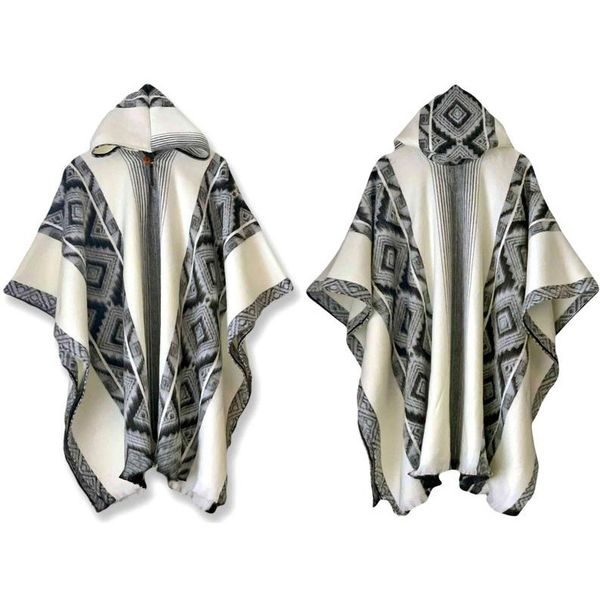 fashion trench coat men's cape casual national pattern straight, Tan;black
