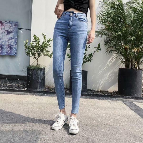 autumn winter street fashion wild high waist hollow stretch jeans women solid color slim slimming feet ladies women's, Blue
autumn winter street fashion wild high waist hollow stretch jeans women solid color slim slimming feet ladies women's, Blue