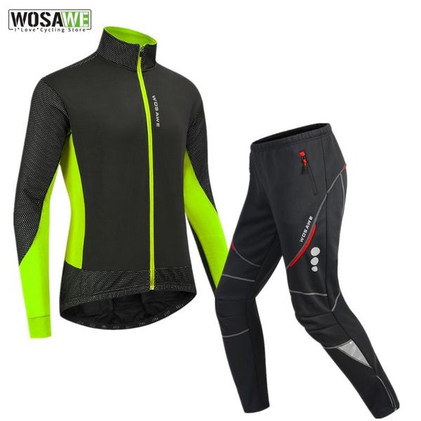 winter thermal fleece cycling jacket long set windproof mtb cycle clothing sportswear mountain bike clothes suit racing sets, Black;blue
winter thermal fleece cycling jacket long set windproof mtb cycle clothing sportswear mountain bike clothes suit racing sets, Black;blue