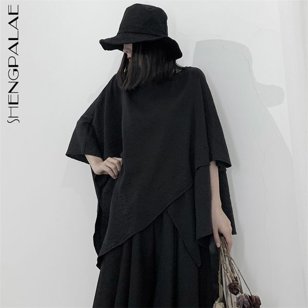asymmetrical black women's summer round neck oversize batwing short sleeve white t-shirt female 5e166 210427
asymmetrical black women's summer round neck oversize batwing short sleeve white t-shirt female 5e166 210427