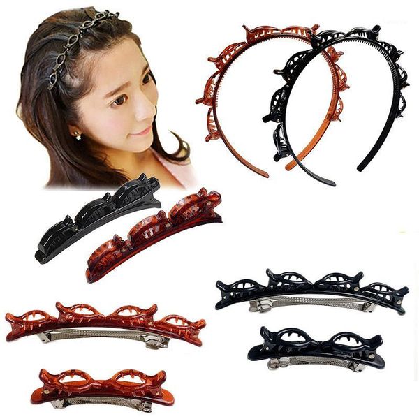 fashion double layer bands clip hairbands plastic braided headband punk knitting womens headwear hair accessories1
fashion double layer bands clip hairbands plastic braided headband punk knitting womens headwear hair accessories1