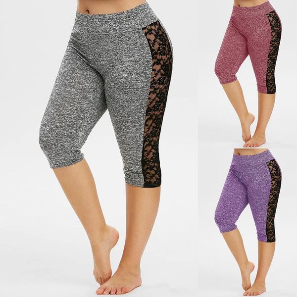 women's leggings sport wear skinny women legging plus size pants lace summer bottom ladies short female large pant d30, Black
women's leggings sport wear skinny women legging plus size pants lace summer bottom ladies short female large pant d30, Black