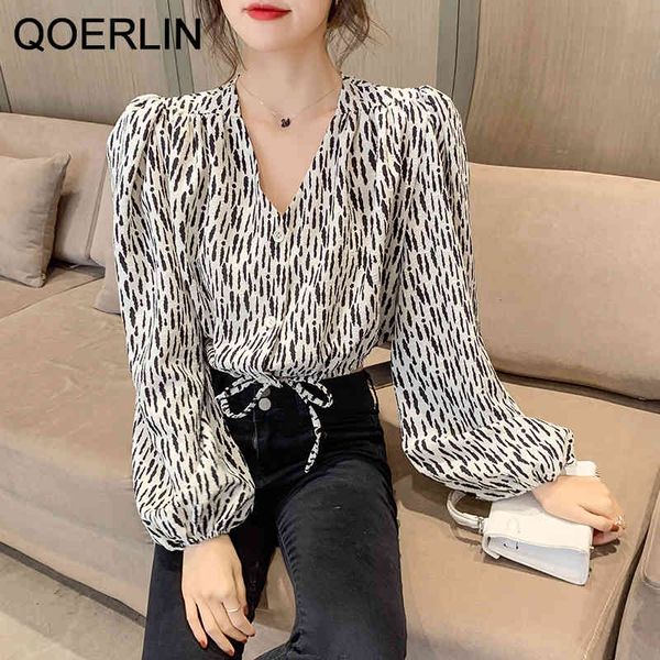 dress spring new french big leopard v-neck chiffon shirt long sleeve elastic waist blouse single-breasted blusa, Black;gray
dress spring new french big leopard v-neck chiffon shirt long sleeve elastic waist blouse single-breasted blusa, Black;gray