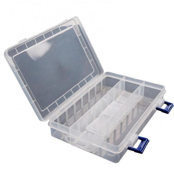 fishing accessories 40% discounts portable detachable multi-grid pp plastic transparent tackle storage box
fishing accessories 40% discounts portable detachable multi-grid pp plastic transparent tackle storage box