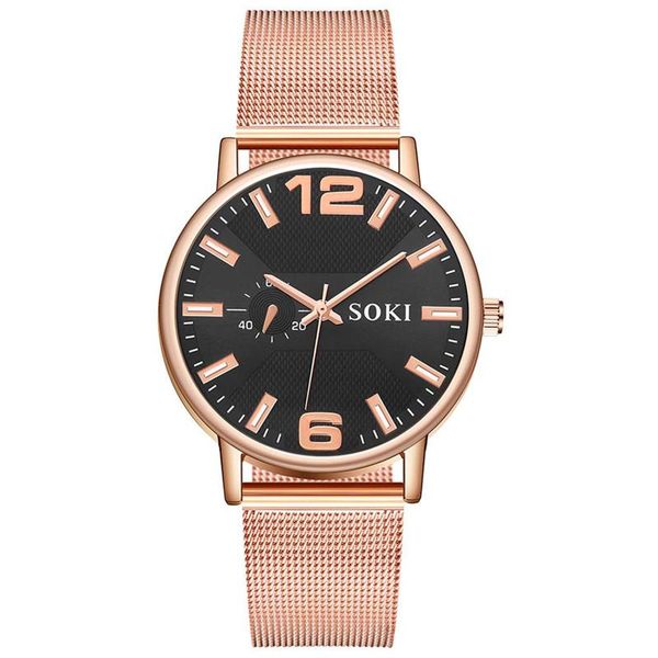 wristwatches montre femme woman watch men's fashion unobtrusive business simple personality net belt watches byan kol saati *a, Slivery;brown
wristwatches montre femme woman watch men's fashion unobtrusive business simple personality net belt watches byan kol saati *a, Slivery;brown