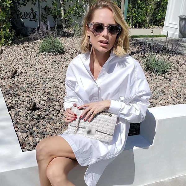 early spring design white shirt dress women fashion boyfriends style loose lazy long sleeves lapel button blouse casual dresses, Black;gray
early spring design white shirt dress women fashion boyfriends style loose lazy long sleeves lapel button blouse casual dresses, Black;gray
