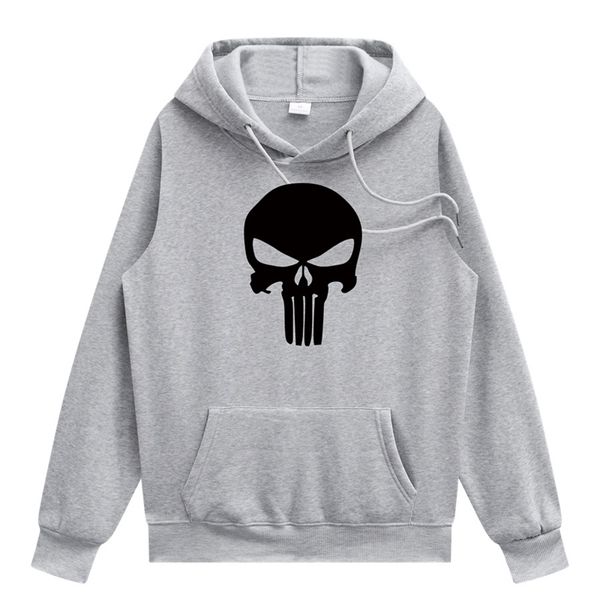 autumn winter new 2021 men's skull head sweater long sleeve hoodie 15 color hooded sweatshirt, Black
autumn winter new 2021 men's skull head sweater long sleeve hoodie 15 color hooded sweatshirt, Black