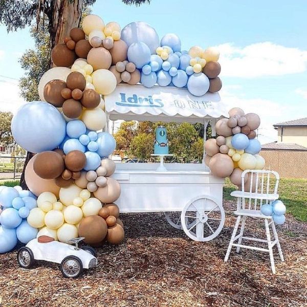 party decoration 130pcs coffee brown latex balloons arch kit garland blue white skin color baby birthday decorations backdrop decor
party decoration 130pcs coffee brown latex balloons arch kit garland blue white skin color baby birthday decorations backdrop decor