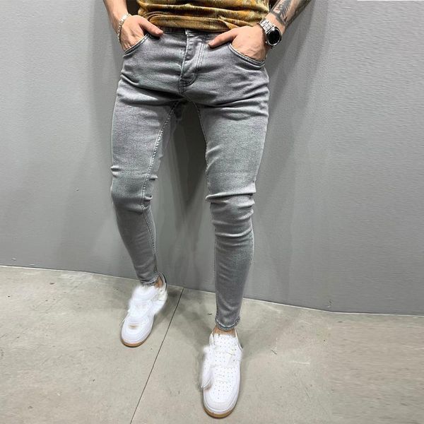 men's jeans men pants denim trousers skinny elasticity casual pocket solid color fashion streetwear biker vaqueros hombre 2021 n, Blue
men's jeans men pants denim trousers skinny elasticity casual pocket solid color fashion streetwear biker vaqueros hombre 2021 n, Blue