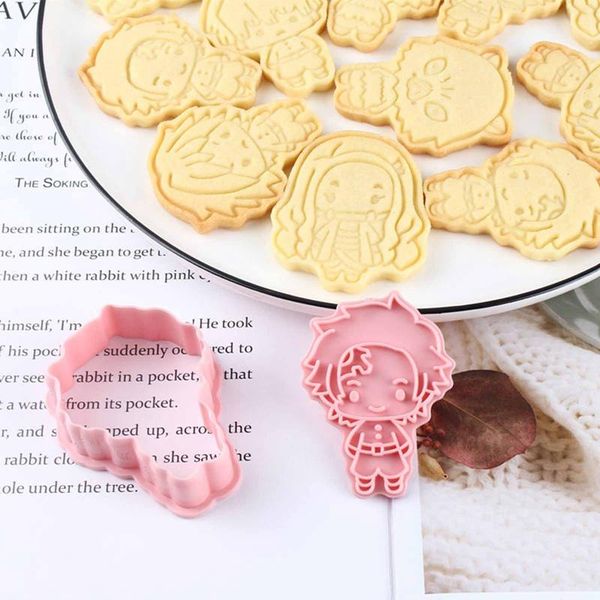 6pcs/set Demon Cookie Cutters Plastic 3D Cartoon Pressable Biscuit Mold Stamp Kitchen Baking Pastry Bakeware Tool Moulds
6pcs/set Demon Cookie Cutters Plastic 3D Cartoon Pressable Biscuit Mold Stamp Kitchen Baking Pastry Bakeware Tool Moulds