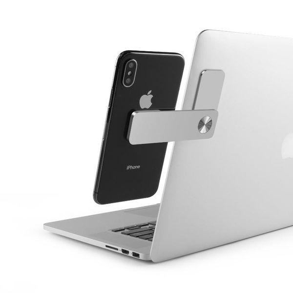 cell phone mounts & holders 2 in 1 portable aluminum alloy magnetic notebook holder lapside mount bracket stand for tablets cell phone mounts & holders 2 in 1 portable aluminum alloy magnetic notebook holder lapside mount bracket stand for tablets