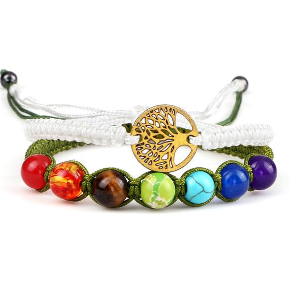 strands couples handmade braided bracelet healing 7 chakra tree of life pendant charm bracelets for women yoga adjustable jewelry gifts, Black
strands couples handmade braided bracelet healing 7 chakra tree of life pendant charm bracelets for women yoga adjustable jewelry gifts, Black