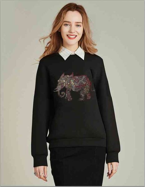 women's hoodies & sweatshirts diamonds women's brand hoodies clothing long sleeve the neck witer sweatshirt girls 8s5a, Black
women's hoodies & sweatshirts diamonds women's brand hoodies clothing long sleeve the neck witer sweatshirt girls 8s5a, Black