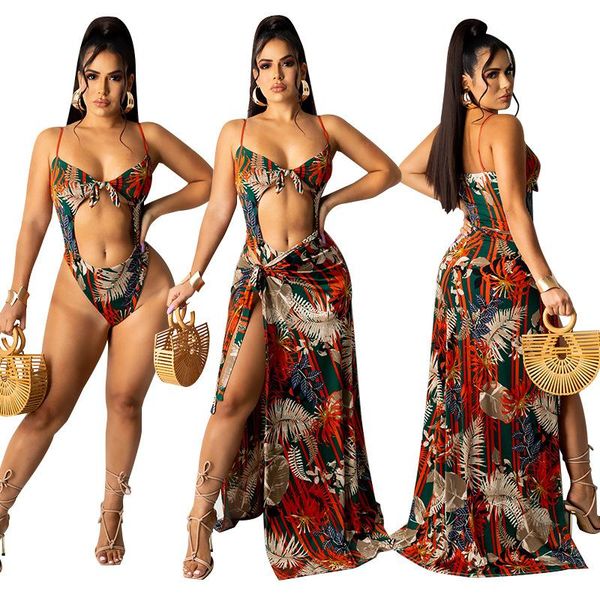 women's swimwear swimsuit set printed chiffon shawl + two-piece 2021 summer european and american beach bikini, White;black
women's swimwear swimsuit set printed chiffon shawl + two-piece 2021 summer european and american beach bikini, White;black