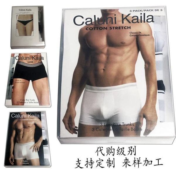 underpants men's boxed underwear boxer pants cotton european and american trouser head women, Black;white
underpants men's boxed underwear boxer pants cotton european and american trouser head women, Black;white