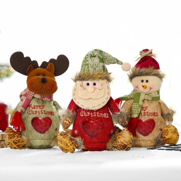 christmas decorations knitted dolls eve candy gift bag snowman santa elk bear drawstring packaging apple favors xmas decor
christmas decorations knitted dolls eve candy gift bag snowman santa elk bear drawstring packaging apple favors xmas decor