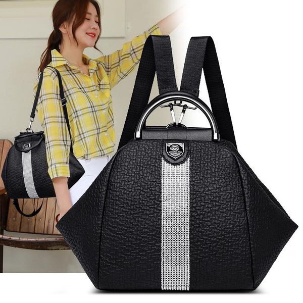 backpack fashion female bag soft leather casual multi-purpose single shoulder messenger big totes
backpack fashion female bag soft leather casual multi-purpose single shoulder messenger big totes