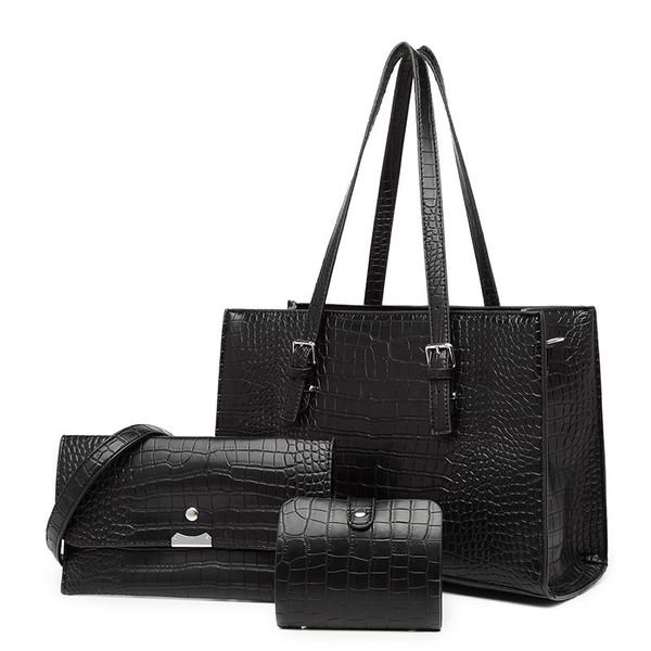 evening bags luxury women pu leather handbags large capacity female 3 pieces set tote messenger designer ladies purse shoulder bag
evening bags luxury women pu leather handbags large capacity female 3 pieces set tote messenger designer ladies purse shoulder bag