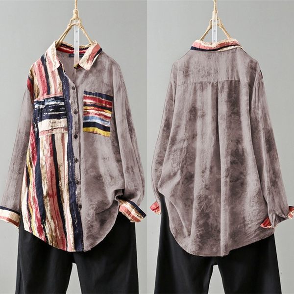 blouses 2021 kaftan striped shirts women's autumn blouse casual long sleeve female button blusas oversized tunic chemise, White
blouses 2021 kaftan striped shirts women's autumn blouse casual long sleeve female button blusas oversized tunic chemise, White