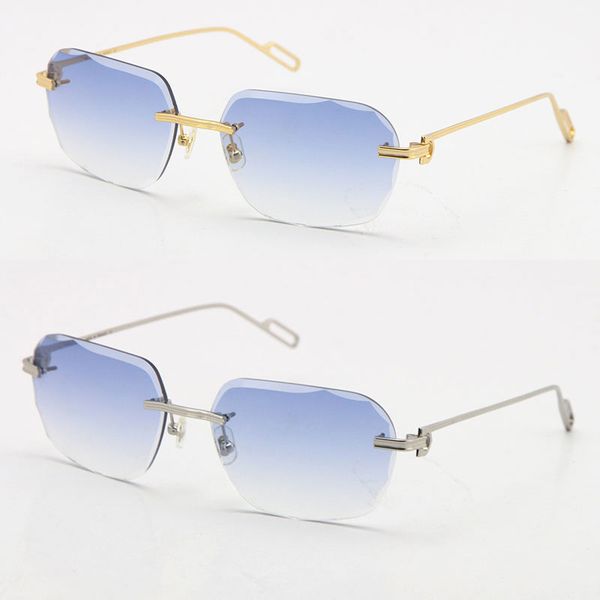 2021 selling fashion metal diamond cut lens sunglasses uv400 protection rimless 18k gold male and female sun glasses shield retro 4620441, White;black
2021 selling fashion metal diamond cut lens sunglasses uv400 protection rimless 18k gold male and female sun glasses shield retro 4620441, White;black
