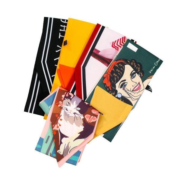 scarves 2021 summer individual character narrow strip small scarf joker decorative neck short long silk for women, Blue;gray
scarves 2021 summer individual character narrow strip small scarf joker decorative neck short long silk for women, Blue;gray