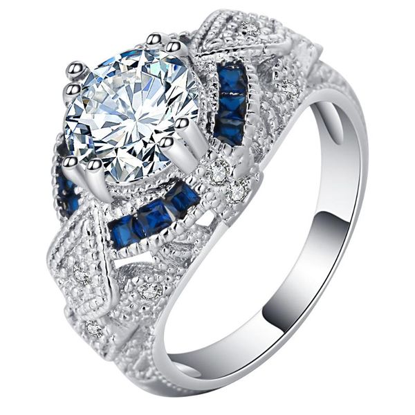 wedding rings ufooro fashion silver color bridal set ring for women with paved micro zircon crystal jewelry size 6-10, Slivery;golden
wedding rings ufooro fashion silver color bridal set ring for women with paved micro zircon crystal jewelry size 6-10, Slivery;golden