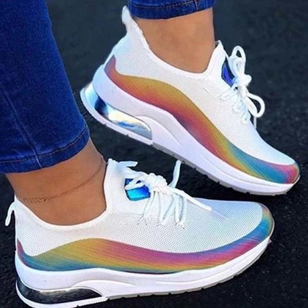 dress shoes women walking leather breathable knit ladies mix colors sneakers soft platform lace up trainers tenis feminino jv65, Black
dress shoes women walking leather breathable knit ladies mix colors sneakers soft platform lace up trainers tenis feminino jv65, Black