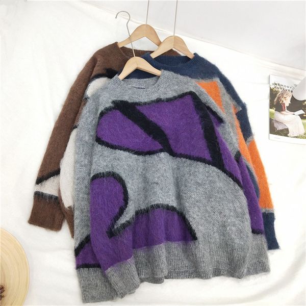 women's sweaters autumn ebaihui the neck high-end shirts of women long-sleeve drop sweaters in retro mesh pullovers korean hdtc, White;black
women's sweaters autumn ebaihui the neck high-end shirts of women long-sleeve drop sweaters in retro mesh pullovers korean hdtc, White;black