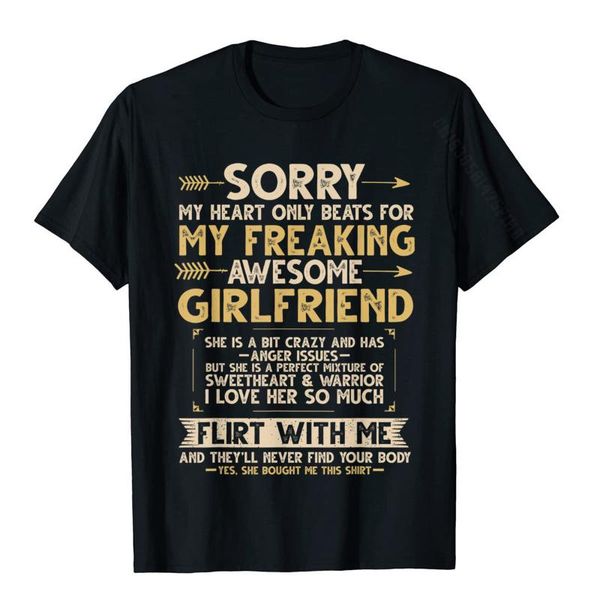men's t-shirts i love my freaking awesome girlfriend shes a bit crazy funny t-shirt & tees cotton wholesale, White;black
men's t-shirts i love my freaking awesome girlfriend shes a bit crazy funny t-shirt & tees cotton wholesale, White;black