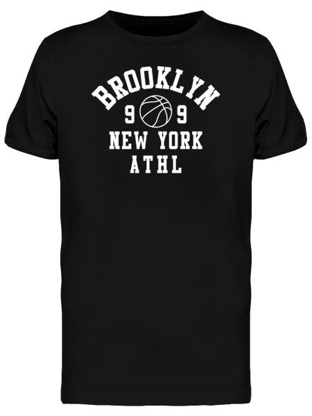 Brooklyn 99 Basket Ball Men's Tee -Image by Shutterstock, White;black
Brooklyn 99 Basket Ball Men's Tee -Image by Shutterstock, White;black