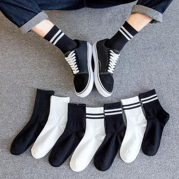 men's socks women striped white cotton solid color breathable comfortable short four seasons men, Black
men's socks women striped white cotton solid color breathable comfortable short four seasons men, Black
