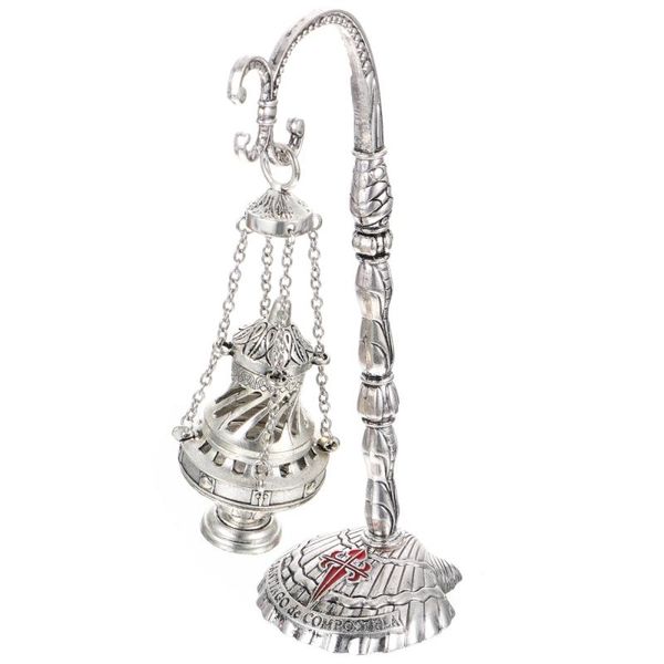 fragrance lamps 1pc cross censer aroma burner religious worship furnace ornament (silver)
fragrance lamps 1pc cross censer aroma burner religious worship furnace ornament (silver)