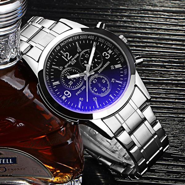 wristwatches 2022 the style of business stainless steel watch men's quartz digital wrist w, Slivery;brown
wristwatches 2022 the style of business stainless steel watch men's quartz digital wrist w, Slivery;brown