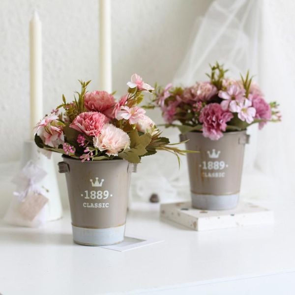 vintage iron carnation simulation pot plant plants bonsai set artificial flower decoration living room mother's day decorative flowers
vintage iron carnation simulation pot plant plants bonsai set artificial flower decoration living room mother's day decorative flowers